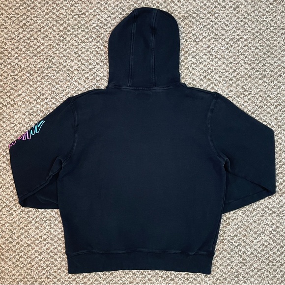 Miami Heat New Era 2020/21 City Edition Pullover Hoodie - Black - Picture 2 of 16